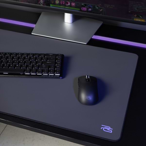 Фото - Килимок для миші ігровий Proove Gaming Radiance XL Black (MPRD00300001)