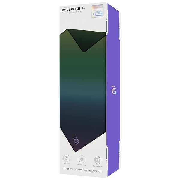 Фото - Килимок для миші ігровий Proove Gaming Radiance L aurora (MPRD00200014)