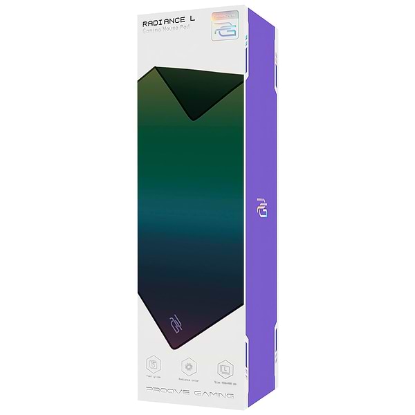 Фото - Коврик для мыши игровой Proove Gaming Radiance L aurora (MPRD00200014)