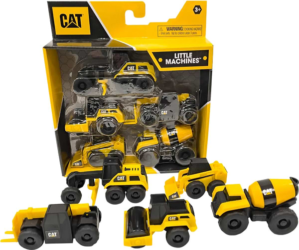 Фото - Наземная строительная техника Funrise CAT минитехника ассортимент B, 5 шт. в наборе (83330)