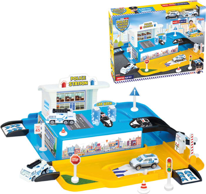 Ігровий набір dede Паркінг "Поліцейський" (03371)