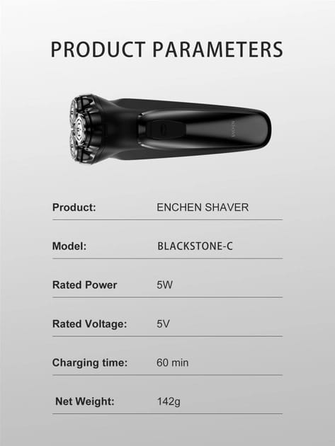 Фото - Бритва Enchen Blckstone-C Shaver (XEB3C) Black
