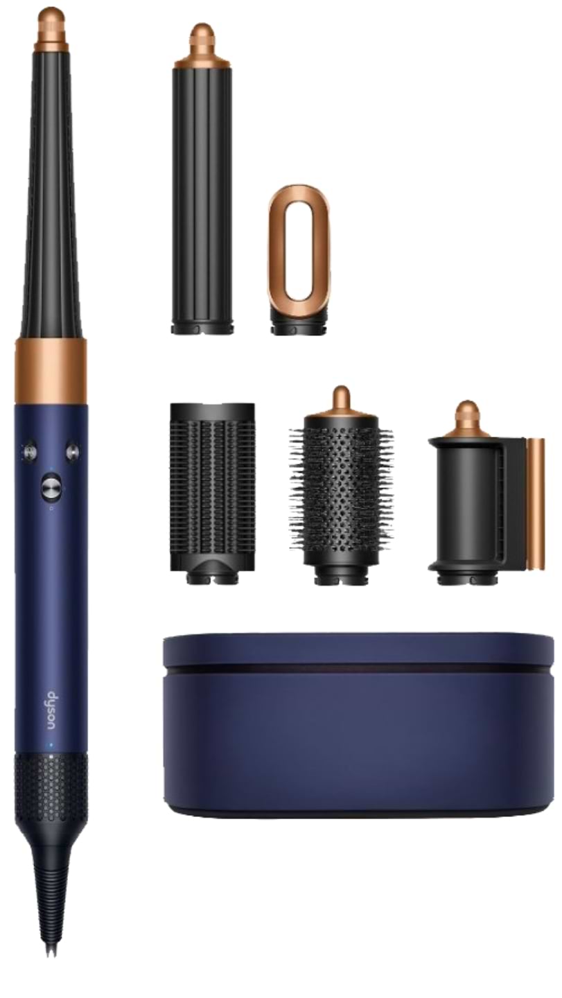 Купити Стайлер Dyson HS08 Airwrap ID Straight/Wavy Prussian blue/Rich Copper Синій/Мідь (107163-01) - Фото 1 Стайлер Dyson HS08 Airwrap ID Straight/Wavy Prussian blue/Rich Copper Синій/Мідь (107163-01) - Фото 1