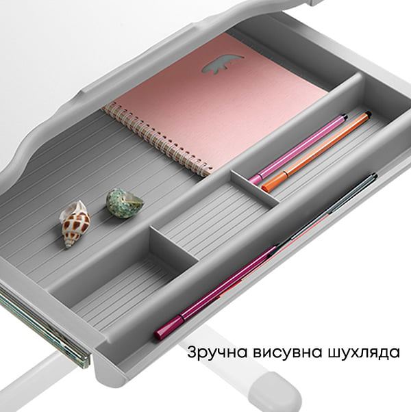 Фото - Комплект меблів шкільний 2 елементи HiSmart B201EDU (HS082789)