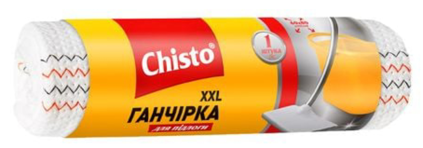 Купити Серветка побутова Chisto 1 шт. ПРОСТО XXL (4820164151228) - Фото 1 Серветка побутова Chisto 1 шт. ПРОСТО XXL (4820164151228) - Фото 1