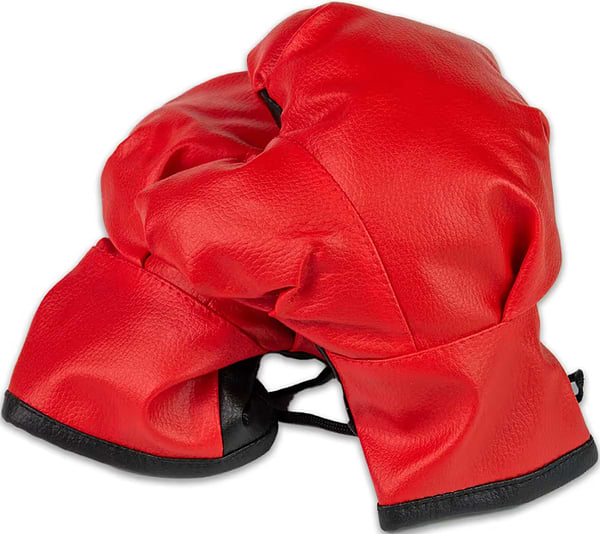 Фото - Бокс Strateg Боксерські рукавички NEW червоно-чорні (2077)