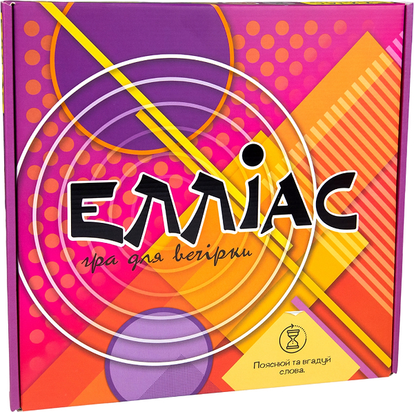 Фото - Настільна гра (8 +) Strateg Елліас розважальна укр. (30777)