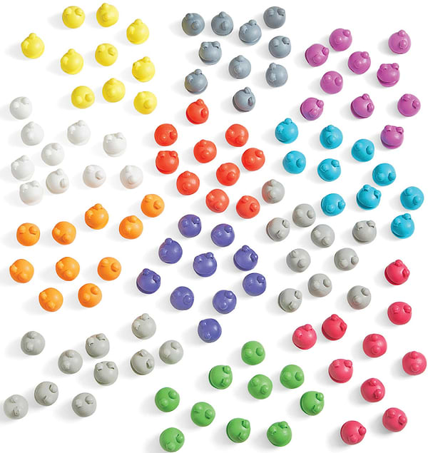 Фото - Ігровий набір для малюка Learning Resources серії Numberblocks - ВЕСЕЛІ ЖАБКИ NUMBERBLOBS (HM94490-UK)