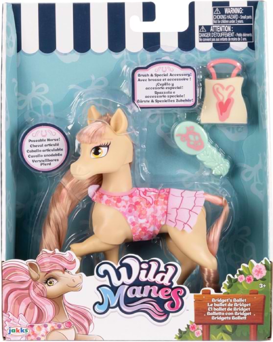 Фото - Коллекционная фигурка набор Wild Manes ЛОШАДКА-БАЛЕРИНА БРИДЖЕТ (фигурка, аксесс.) (724154) Фото - Коллекционная фигурка набор Wild Manes ЛОШАДКА-БАЛЕРИНА БРИДЖЕТ (фигурка, аксесс.) (724154)