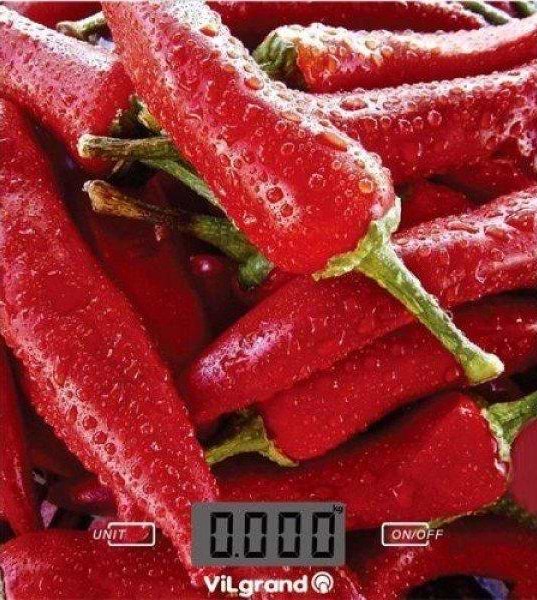 Фото - Весы кухонные ViLgrand VKS-525 Peppers