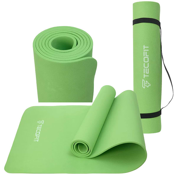 Фото - Коврик для йоги и фитнеса TECOFIT EVA Mat 173х61х6 мм Green single color (TOP240214836/3)