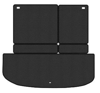 EVA килимок в багажник авто EVAtech для Palisade 8 seats Hyundai 2018 1 покоління SUV EU (HY23248BE4RBB)