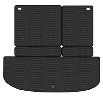 EVA килимок в багажник авто EVAtech для Palisade 8 seats Hyundai 2018 1 покоління SUV EU (HY23248BE5RBB)