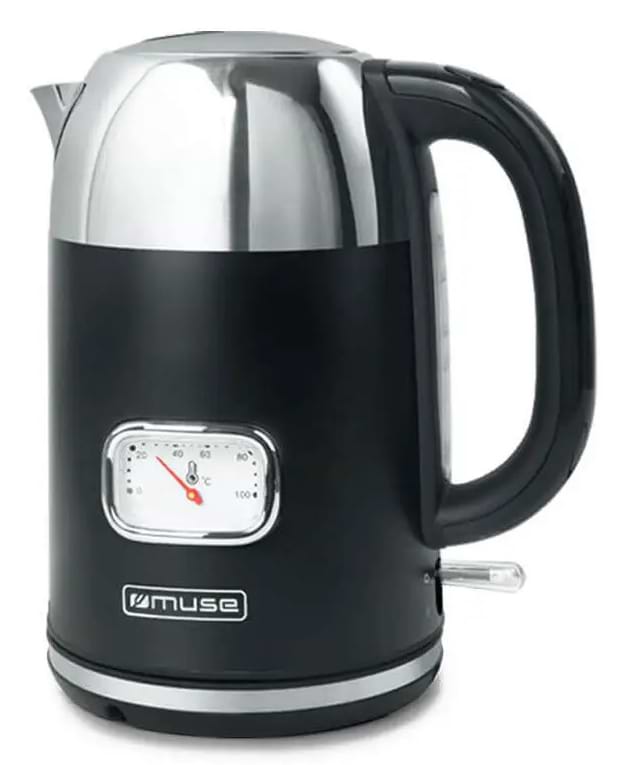 Электрический чайник Muse 1,7 л Black (MS-020 BS) - Фото 1