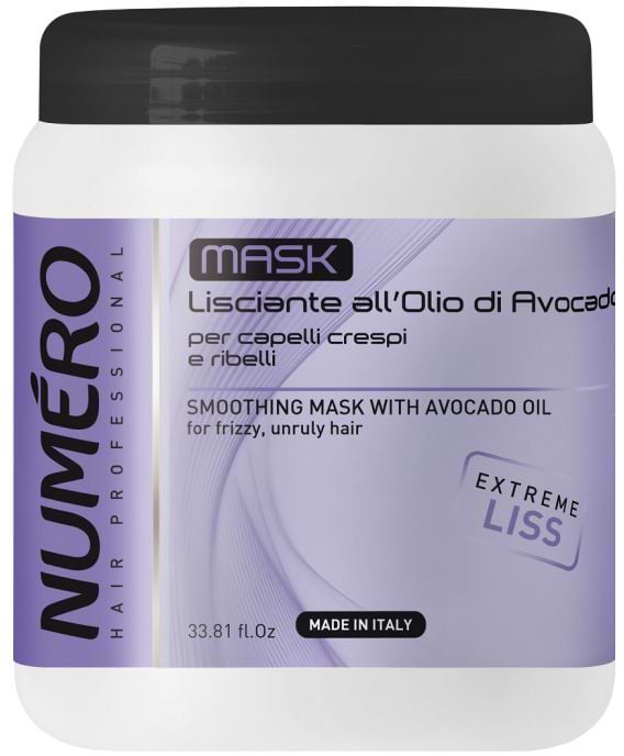 Фото - Маска для волосся Numero розгладжуюча з маслом авокадо 1000 мл (8011935075157) Фото - Маска для волосся Numero розгладжуюча з маслом авокадо 1000 мл (8011935075157)