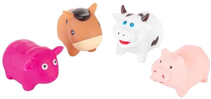 Іграшка для ванної Akuku Ферма 4 шт. (A0168)