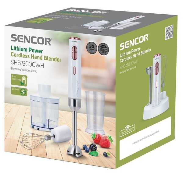 Фото - Блендер погружной Sencor SHB 9000WH
