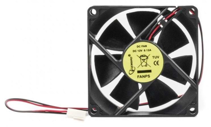 Корпусный вентилятор Gembird FANPS Black