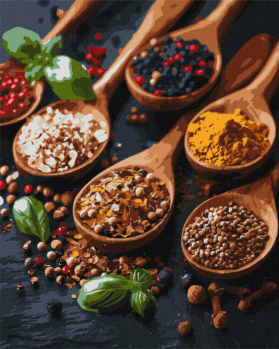 Картина за номерами Ideyka Аромат спецій ©art_selena_ua 40х50 см (KHO5688) - Фото 1