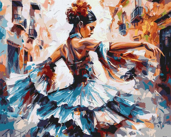 Купити Картина за номерами Ideyka Дівчина в танці ©artsolomiia 40х50 см (KHO8442) - Фото 1 Картина за номерами Ideyka Дівчина в танці ©artsolomiia 40х50 см (KHO8442) - Фото 1