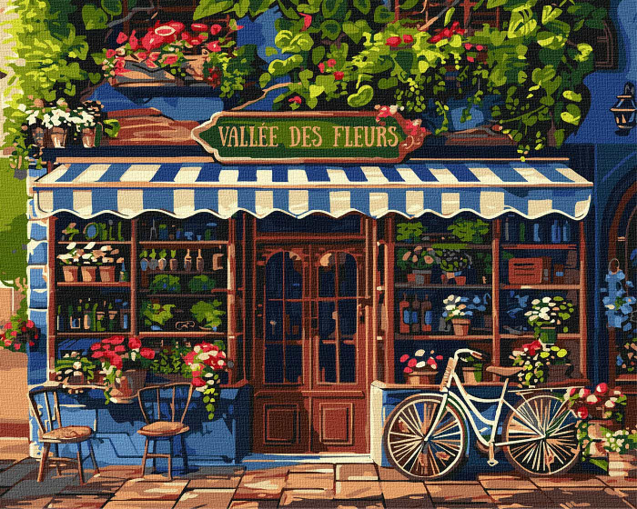 Картина за номерами Ideyka Долина квітів ©art_selena_ua 40х50 см (KHO3649) - Фото 1