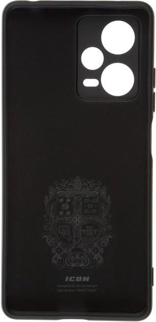 Фото - Чохол для смартфону Armorstandart Icon for Xiaomi Redmi Note 12 Pro+ 5G Camera cover Black (ARM65211)