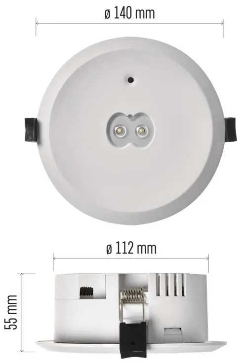 Фото - Светодиодный светильник аварийный EMOS ZN1320 6Вт 450лм 3h
