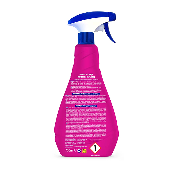 Фото - Засіб для видалення плям Asevi 750 мл (ASRS750)