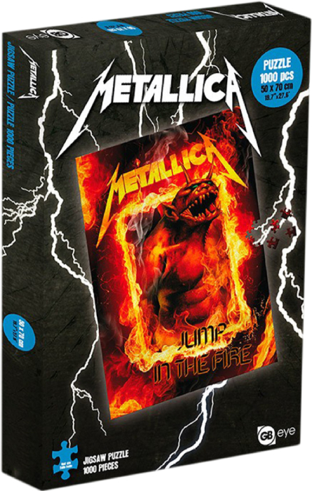 Пазли (8 +) GB Eye METALLICA Fire Demon (GBYJDP005)