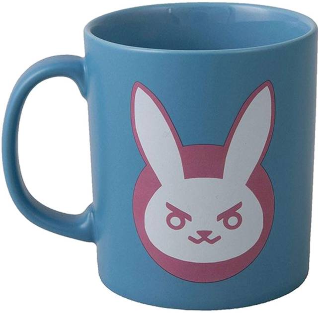 Фото - Чашка JINX OVERWATCH D.VA Blue/Pink (76030)