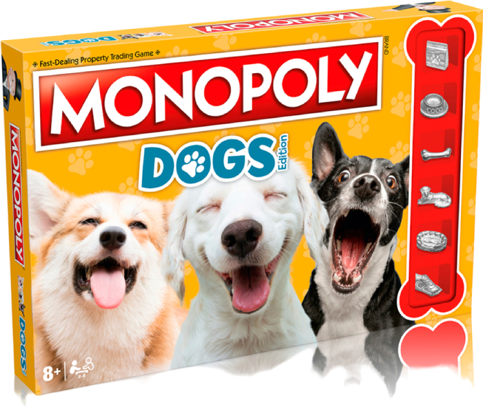 Настільна гра (8+) Winning Moves MONOPOLY Dogs (WM03194-EN1-6)