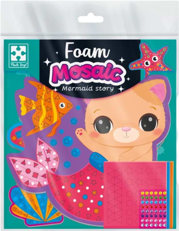 Стикерная мозаика Vladi Toys История русалочки (VT4511-21) - Фото 1
