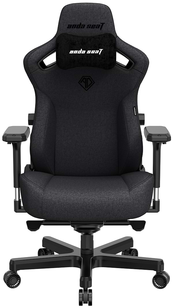 Фото - Крісло для геймерів Anda Seat Kaiser 3 Size XL Dark Gray Linen Fabric (AD12YDC-XL-01-GB-CF)