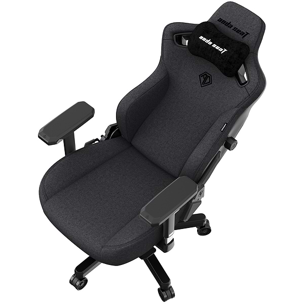 Фото - Крісло для геймерів Anda Seat Kaiser 3 Size XL Dark Gray Linen Fabric (AD12YDC-XL-01-GB-CF)