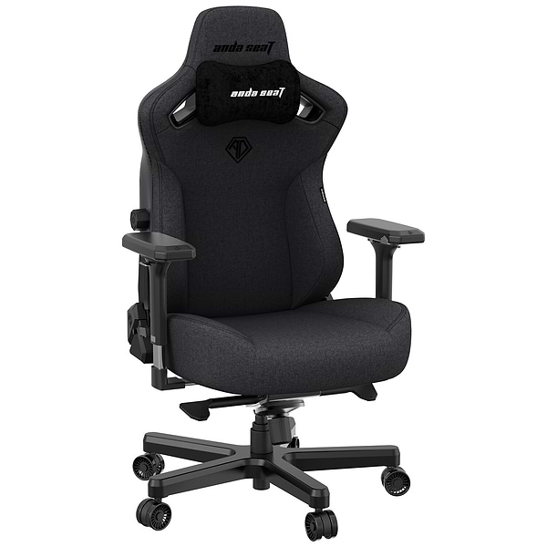 Фото - Крісло для геймерів Anda Seat Kaiser 3 Size XL Dark Gray Linen Fabric (AD12YDC-XL-01-GB-CF)