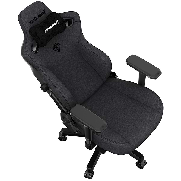 Фото - Крісло для геймерів Anda Seat Kaiser 3 Size XL Dark Gray Linen Fabric (AD12YDC-XL-01-GB-CF)