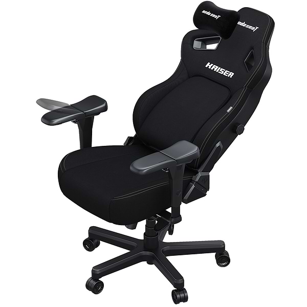 Фото - Крісло для геймерів Anda Seat Kaiser 4 Size L Black Linen Fabric (AD12YDDC-L-20-B-CF)