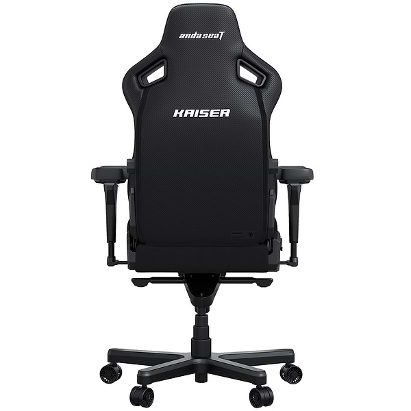 Фото - Крісло для геймерів Anda Seat Kaiser 4 Size L Black Linen Fabric (AD12YDDC-L-20-B-CF)