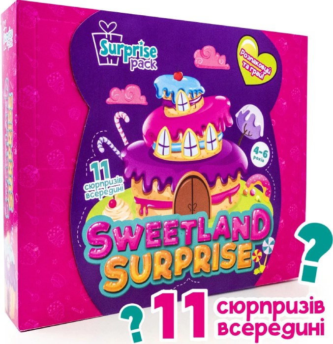 Набор для творчества микс Vladi Toys Королевство сладостей (VT8080-04) - Фото 1