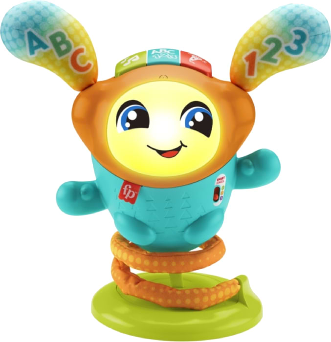 Інтерактивний персонаж Fisher-Price Ді-Джей Стрибунець з технологією Smart Stages (багатомовний) (HYR71) - Фото 1