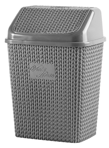 Кошик для сміття VIOLET HOUSE 0026 Виолетта ANTRASIT с/к 10