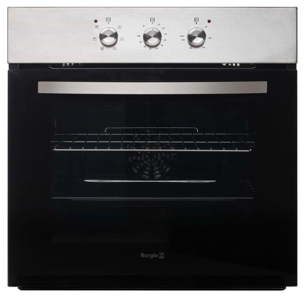 Духовой шкаф электрический Borgio OVE 100.01 V Inox - Фото 1