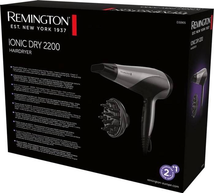 Фото - Фен Remington D3190S Ionic Dry