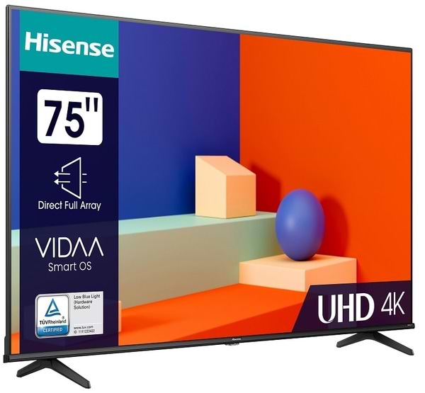 Фото - Телевізор Hisense 75A6K