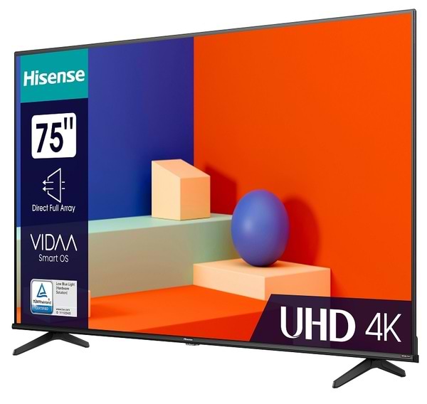 Фото - Телевізор Hisense 75A6K