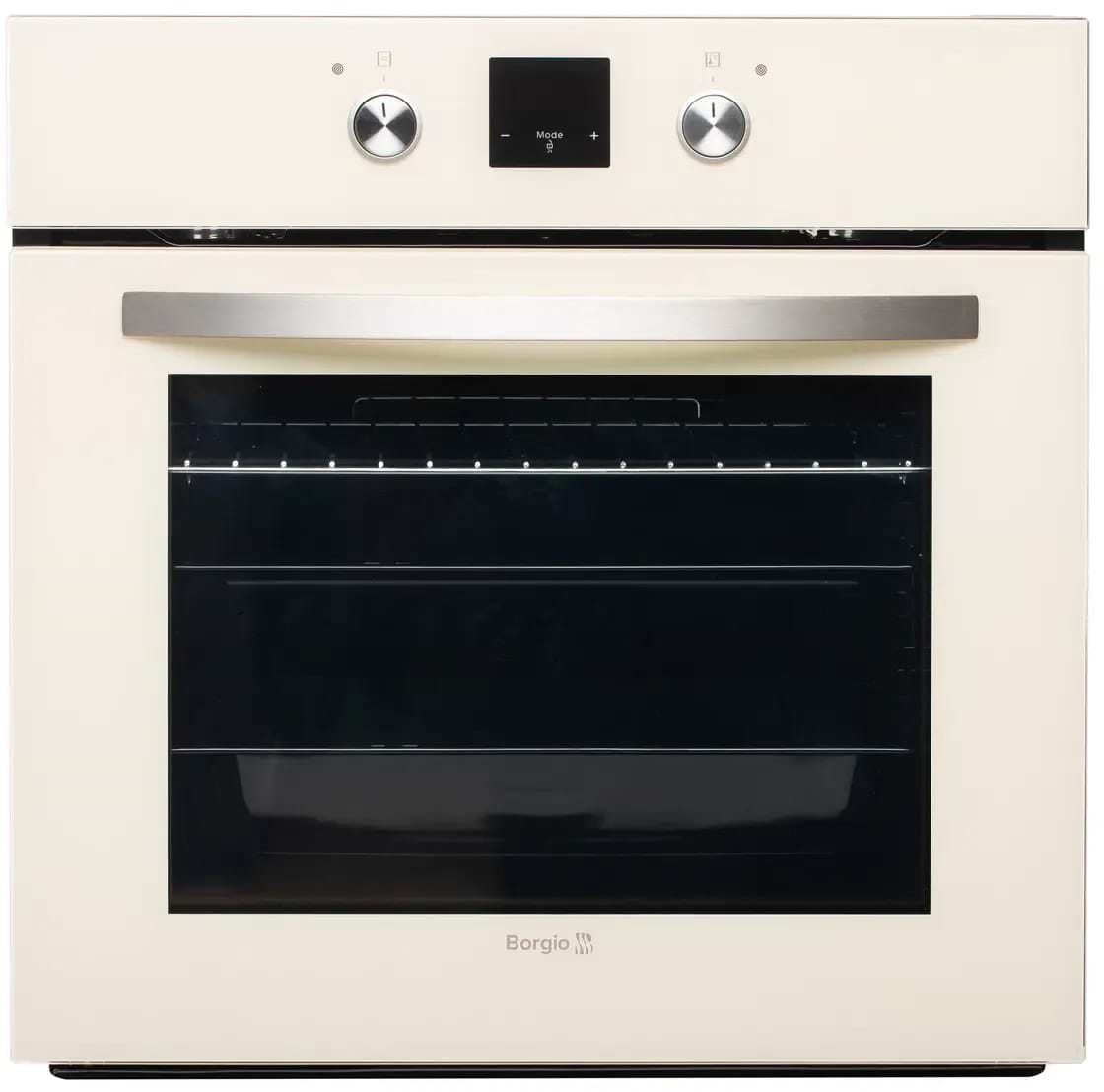 Духовой шкаф электрический Borgio OME 208.01 Ivory Glass - Фото 1