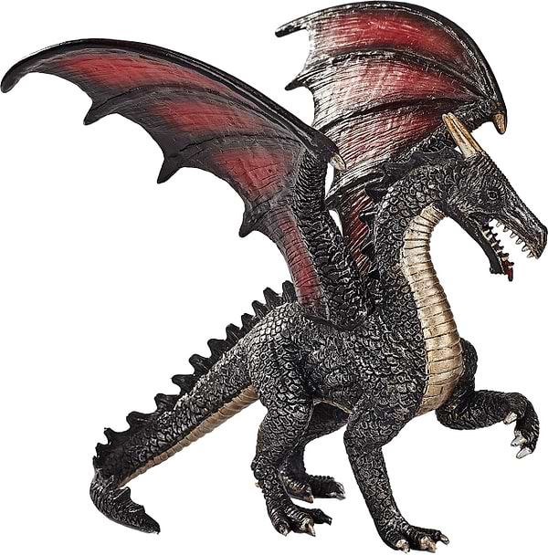 Фото - Фігурки тварини Mojo Сталевий дракон (387215)