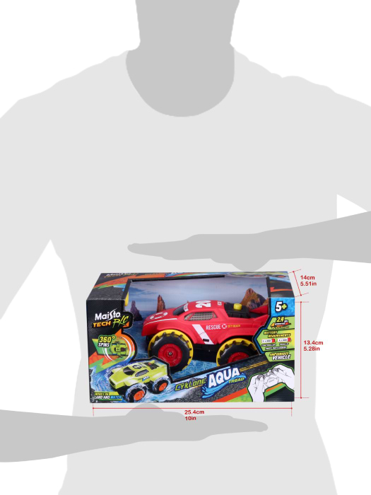 Фото - Радиоуправляемая машинкаMaisto Tech Cyklone Aqua (82142 Red)