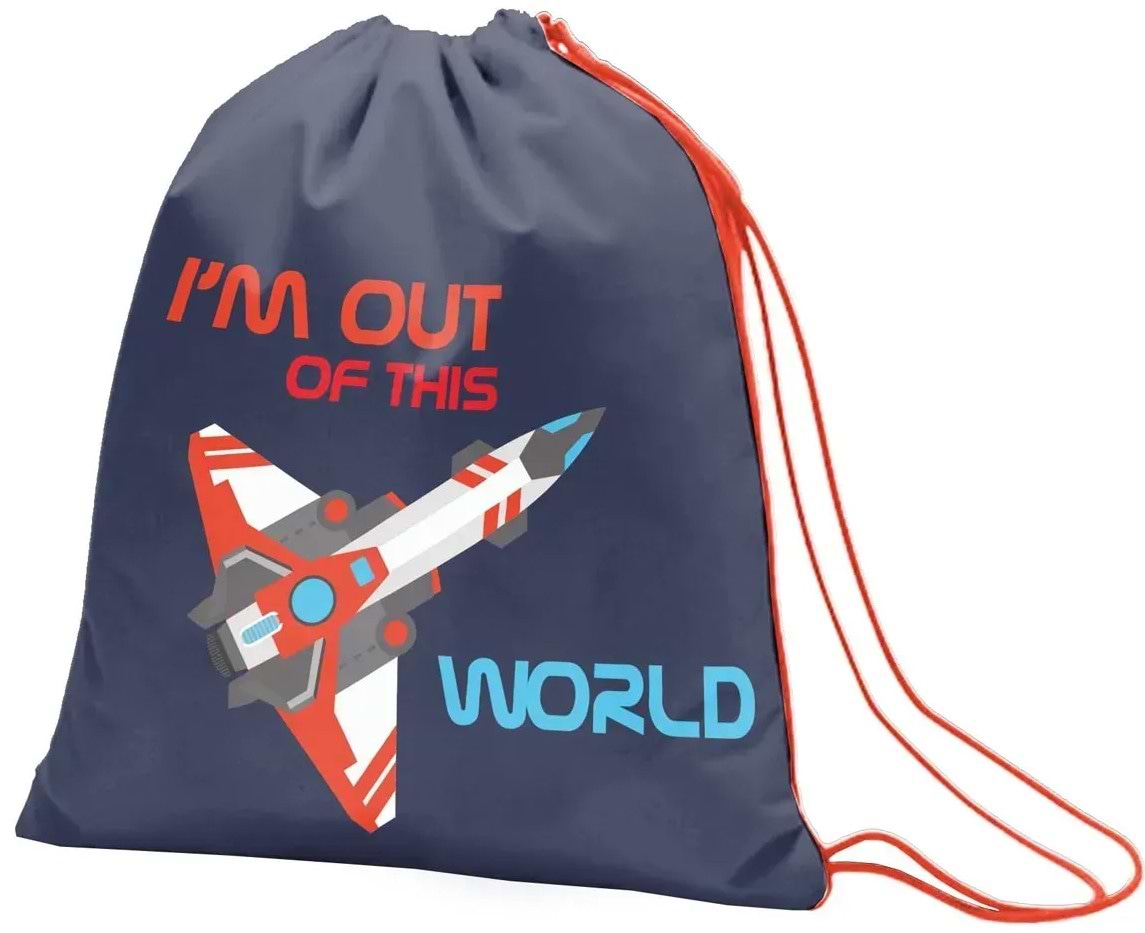 Сумка для обуви 1 Вересня SB-10 Space синий (552499)