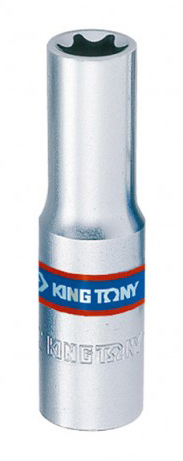 Торцева голівка KING TONY 3/8''' Е4 63 мм (327504M)